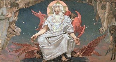 Savaoph, Gott der Vater, 1885-96 von Victor Mikhailovich Vasnetsov